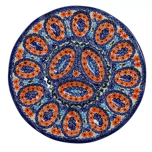 Ceramiczny talerz do jaj Ceramika Bolesławiec - Dekoratorstwo - miniaturka - grafika 1