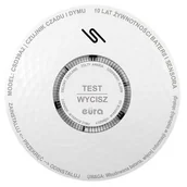 Czujniki czadu, dymu, gazu - Eura-Tech "EURA" CSD-39A2 bateryjny - miniaturka - grafika 1