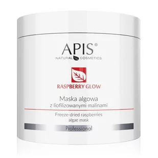 Apis Maska Algowa z Liofilizowanymi Malinami RASPBERRY GLOW, 200 G - Maseczki do twarzy - miniaturka - grafika 1