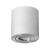 Oprawy, klosze i abażury - Kobi Oprawa oprawka led halogenowa ruchoma okrągła kolor aluminium OH36 7687 7687 - miniaturka - grafika 1