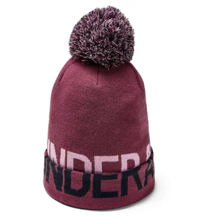 Czapka damska Under Armour Graphic Pom Beanie - Czapki damskie - miniaturka - grafika 1