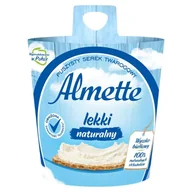 Sery - Almette Puszysty serek twarogowy lekki naturalny 150 g - miniaturka - grafika 1