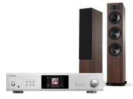 Zestawy stereo - Rotel S14 (srebrny) + Tesi 6 (mokka) - miniaturka - grafika 1