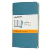 Artykuły biurowe - Moleskine Zestaw 3 zeszytów Cahier Journals 9x14 gładki blue - miniaturka - grafika 1
