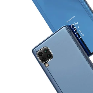 Clear View Case futerał etui z klapką Samsung Galaxy A22 4G niebieski - Etui i futerały do telefonów - miniaturka - grafika 7