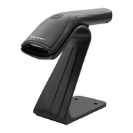 Czytniki kodów kreskowych - Qoltec Czytnik kodów kreskowych + stojak na skaner 1D USB - miniaturka - grafika 1