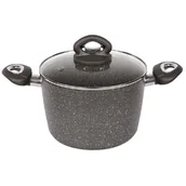 Garnki - Altom Garnek aluminiowy z pokrywką ROCK 3 l 5901720625526 - miniaturka - grafika 1