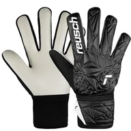 Piłka nożna - Rękawice Reusch Attrakt Starter Solid Junior 54 72 514 7700 czarny 6 - miniaturka - grafika 1