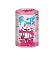 Chrupki - CHOCOBI STRAWBERRY MILK SNACK - CHRUPKI KUKURYDZIANE O SMAKU TRUSKAWKOWYM, TOHATO 18g - miniaturka - grafika 1