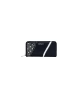 Portfele - Desigual MONE_PUNKETTE Fiona, Bi-Fold Wallet Women's, 20,5, Kolor: czarny, 20.5 - miniaturka - grafika 1
