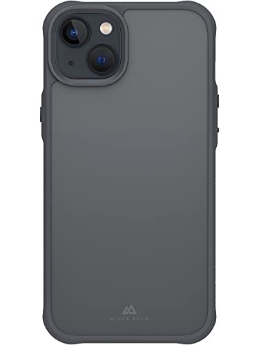 Black Rock - Wytrzymałe etui pasuje do Apple iPhone 14 Plus I etui na telefon komórkowy, ochrona aparatu, odporne na uderzenia, zarysowania, twarda obudowa, matowa, smukła osłona (szara)