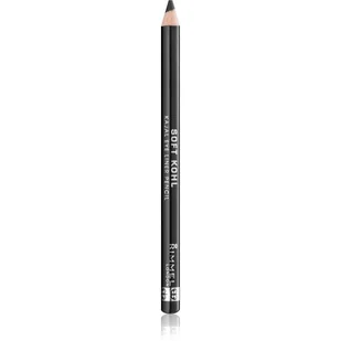 Rimmel Soft Kohl Kajal Eye Liner Pencil kredka do oczu 061 Jet Black 1,2g - Eyelinery - miniaturka - grafika 1