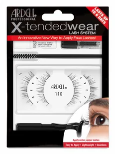 Ardell X-Tended Wear Lash System 110 zestaw zestaw Black - Sztuczne rzęsy i akcesoria - miniaturka - grafika 3