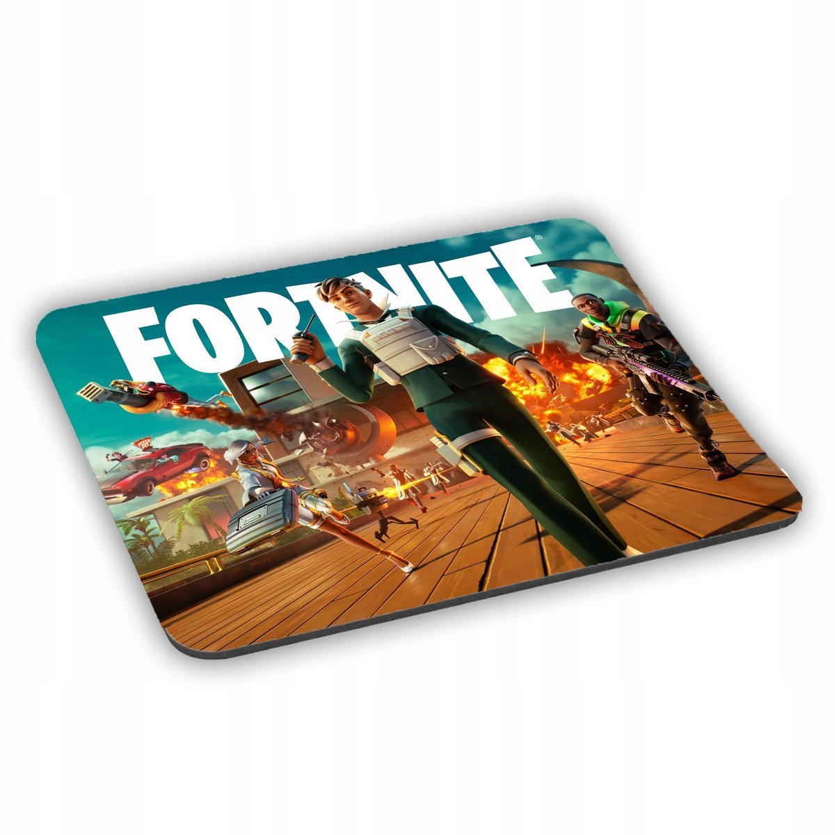 PODKŁADKA POD MYSZ Myszkę Komputer Fortnite Gra + imię w prezencie #5