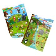 Zabawki interaktywne dla dzieci - Edukacyjne Plakaty - Zwierzęta I Zawody Dumel - miniaturka - grafika 1