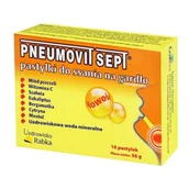 Przeziębienie i grypa - Gorvita Pneumovit sept x 16 pastylek do ssania - miniaturka - grafika 1