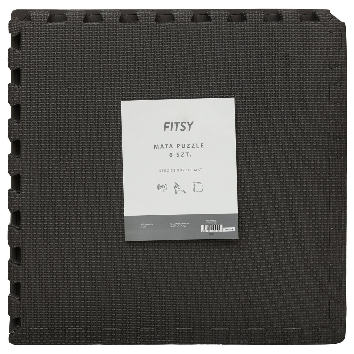 Fitsy, Mata Puzzle, Graftiowy, 6 szt.