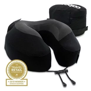 Poduszka podróżna Cabeau Evolution S3 Pillow Czarna - Akcesoria turystyczne - miniaturka - grafika 1