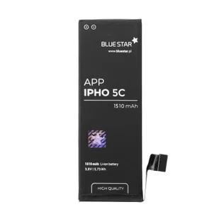 Wymienna bateria Bluestar kompatybilna z iPhone 5C 1510 mAh wymienna bateria telefonu komórkowego Accu APN 616-0667 - Baterie do telefonów - miniaturka - grafika 1