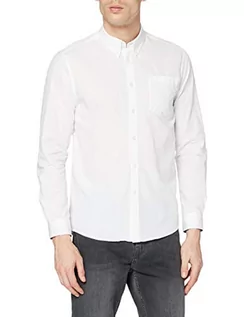 Koszule męskie - Merc of London Męska koszula Albin, koszula smokingowa, biały, XXL - grafika 1