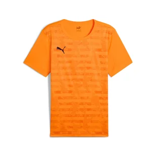 Męska koszulka z grafiką individualRISE PUMA Heat Fire Orange - Koszulki sportowe męskie - miniaturka - grafika 1
