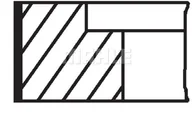 Silnik - akcesoria - Zestaw pierścieni tłokowych Mahle 034 75 V0 - miniaturka - grafika 1