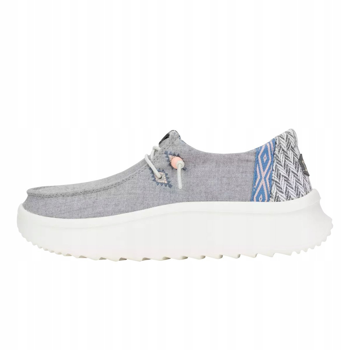 Damskie Lekkie Mokasyny Buty Półbuty Wsuwane HeyDude Wendy Peak Chambray 40