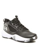 Koszykówka - Under Armour Buty Ua Gs Lockdown 6 3025617-001 Czarny - miniaturka - grafika 1