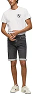 Spodenki damskie - Pepe Jeans Męskie szorty Jack Denim-XF7, 28W, Denim-xf7, 28W - miniaturka - grafika 1