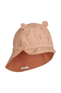 Czapki dla dzieci - Liewood czapka dwustronna bawełniana dziecięca kolor różowy wzorzysta - miniaturka - grafika 1