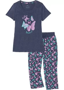 Piżama ze spodniami 3/4 - bonprix - Piżamy damskie - miniaturka - grafika 1