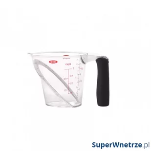 Miarka z uchwytem 250 ml OXO Good Grips kod: 1050585V3MLNYK + Sprawdź na SuperWnetrze.pl - NATYCHMIASTOWA WYSYŁKA !! - Pojemniki kuchenne - miniaturka - grafika 1