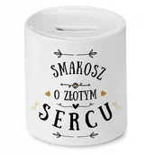 Skarbonki - Dla Smakosza Skarbonka na Urodziny Prezent z Nadrukiem ze Zdjęciem + Opakowanie na prezent (wzór 03) - miniaturka - grafika 1