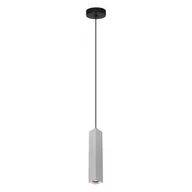 Lampy sufitowe - Tecno lampa wisząca 1xGU10 aluminium PND-37492-1-ALU - miniaturka - grafika 1