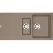 Zlewozmywaki - FRANKE 114.0675.993 Zlewozmywak Maris MRG 651 Fragranit+ Cappuccino - miniaturka - grafika 1