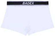 Majtki męskie - Białe, męskie, bawełniane bokserki BADEX XL - miniaturka - grafika 1