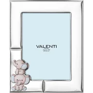 Ramki na zdjęcia - Ramka ze słonikami Rozmiar: 13x18 cm Kolor: Niebieski SKU: VL73167/4LC - miniaturka - grafika 1