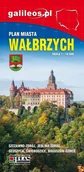 Obcojęzyczne przewodniki, mapy i atlasy - Plan miasta - Wałbrzych, mapa - Powiat wałbrzyski - mapa - miniaturka - grafika 1