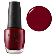 Lakiery hybrydowe - OPI Nail Lacquer, klasyczny lakier do paznokci, We The Female NLW64, bordowy, 15ml - miniaturka - grafika 1