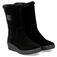 Botki damskie - Botki damskie Rieker Y4456-00 BLACK R.39 - miniaturka - grafika 1