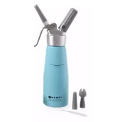 Akcesoria gastronomiczne - Hendi Syfon do bitej śmietany niebieski 0,5 l 975862 - miniaturka - grafika 1