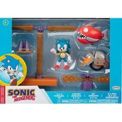 Figurki dla dzieci - Zestaw figurek JAKKS PACIFIC Sonic The Hedgehog Diorama Flying Battery Zone 41442 - miniaturka - grafika 1