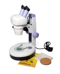Levenhuk Mikroskop 5ST Biały - Mikroskopy i lupy - miniaturka - grafika 1