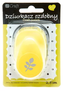 Dalprint Dziurkacz ozdobny 2.5cm Gałązka - Przybory szkolne - miniaturka - grafika 1