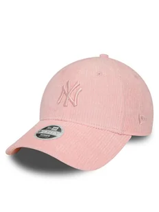 New Era Czapka z daszkiem Wmns Summer Cord 940 Nyy 60435001 Różowy - Czapki i chusty sportowe męskie - miniaturka - grafika 1