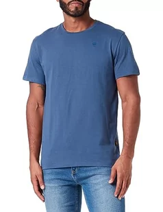 G-STAR RAW Męski T-Shirt Base-s R T S/SG-STAR RAW Męski T-Shirt Base-s R T S/S, Niebieski (Rank Blue D16411-336-868), XL - Koszulki męskie - miniaturka - grafika 1