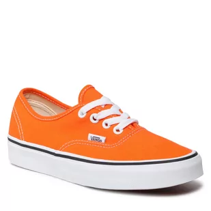 Vans Tenisówki Authentic VN0A5KRDAVM1 Orange Tiger/True White - Trampki damskie - miniaturka - grafika 1