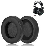 Akcesoria do słuchawek - Nauszniki Pady Gąbki do RAZER Nari Ultimate Wireless 7.1 Kraken Kitty Nari Czarne - miniaturka - grafika 1