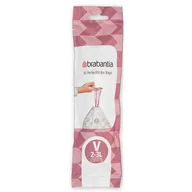 Worki na śmieci - Brabantia Worki na śmieci PerfectFit 137228 rozmiar V 2-3L 137228 10 szt. - miniaturka - grafika 1