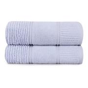 Ręczniki - Zestaw 2 jasnoniebieskich bawełnianych ręczników Foutastic Daniela, 50x90 cm - miniaturka - grafika 1